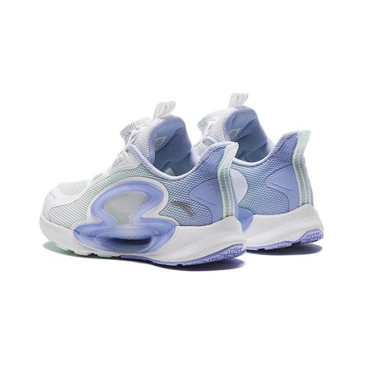 Anta Kids Monthly Physical Test Breathable Durable Low-Top Running Shoes Kids sneaker White Blue Green A322429999-3