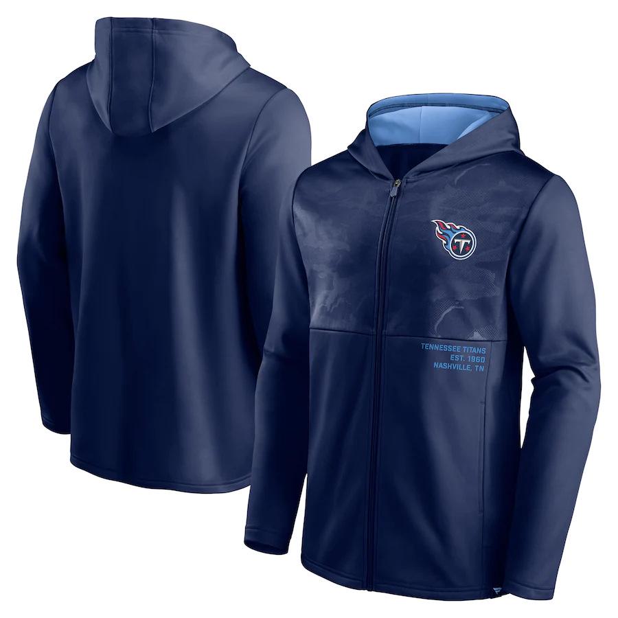Individueller Kapuzenpullover mit Reißverschluss und europäischem & amerikanischem Sportprint - Herren NFL Football Uniform