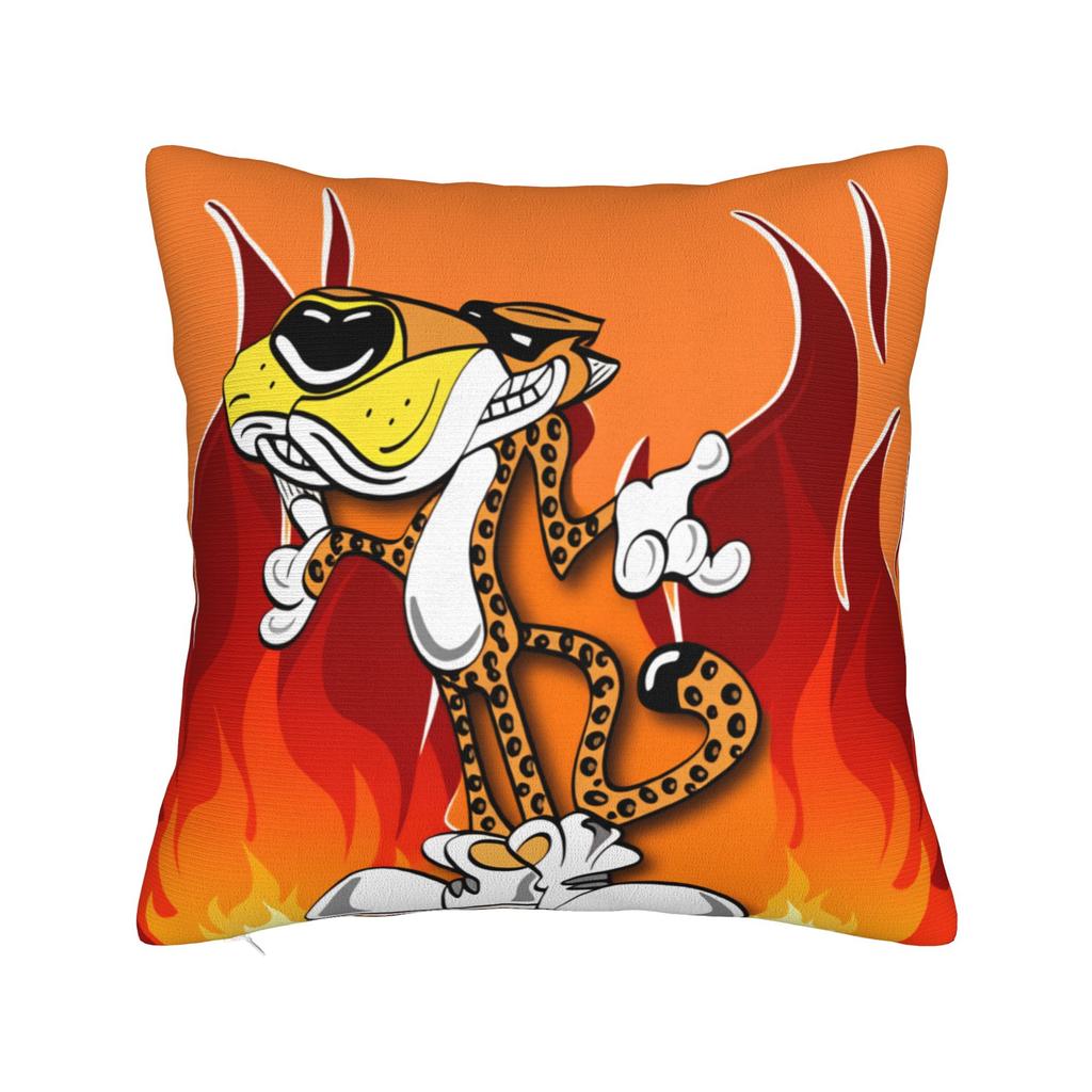 Lebensmitteldruck C-Cheetos Kissenbezüge Neuartiger Kissenbezug für Sofa Schlafzimmer Heimdekoration Weiche Kissenhülle
