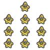 10Pcs Decorative Embroidered Design Cloth Stickers Vivid Pattern Embroidered Patches Iron On Patches For Shoes