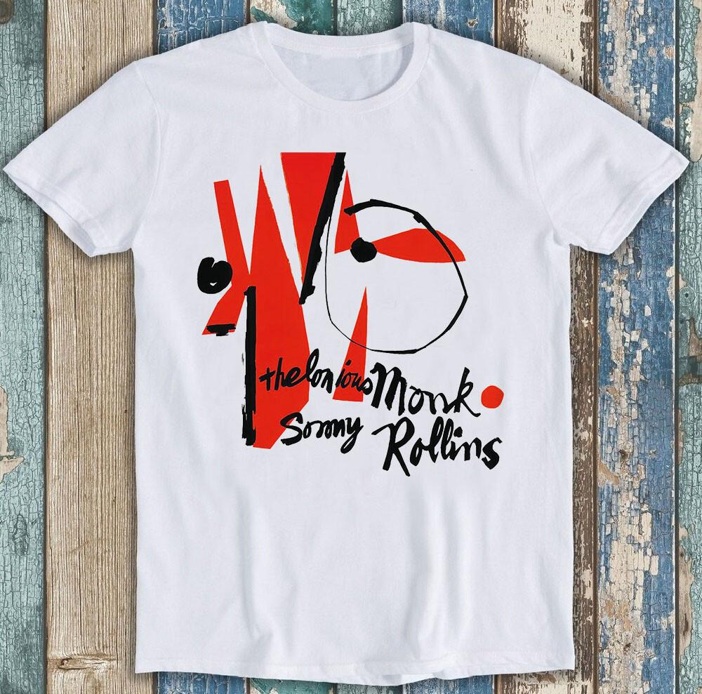 Thelonious Monk Sonny Rollins Tribute Music Retro Gift Tee T Shirt 1912