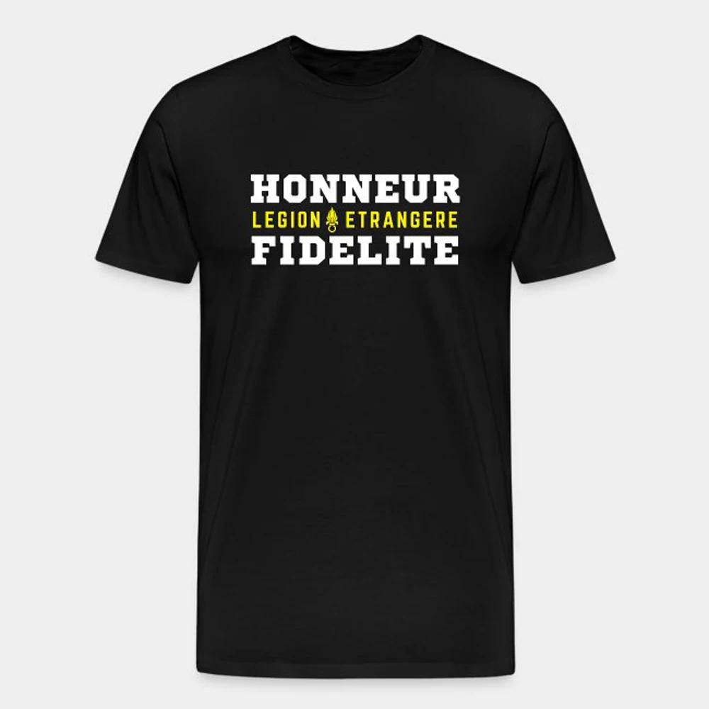 Legion Etrangere  French Foreign Legion Motto TShirt 100 Cotton ONeck Summer Short Sleeve Casual Mens Tshirt Size S3XL S