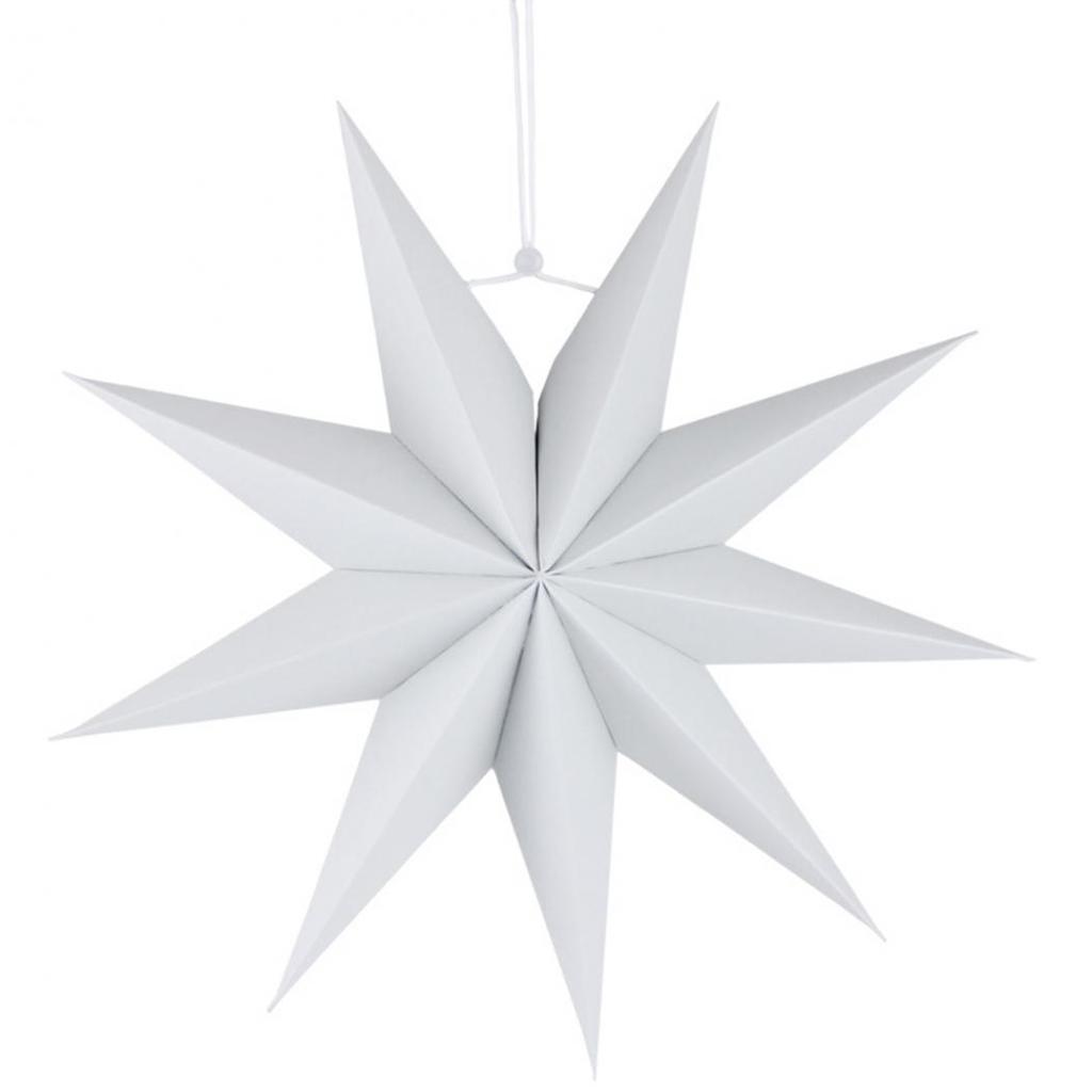 30cm Nine-pointed Star Paper Hanging Decoration for Kids Room Party Classroom