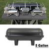 3/4/5 Gallon Aluminum Air Cylinder Air Tank Pneumatic Air Suspension System Tunning Vehicle Parts 1/4 NPT Holes