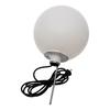 Kula Lampa Ogrodowa Oprawa Oświetleniowa Zewnętrzna Biała E27 Led 50Cm 230V