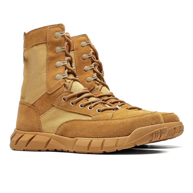 3570 Outdoor Mountaineering Boots Men's High Top Retro British Desert Tactical Boots Ami Kaji Tooling Martin Boots