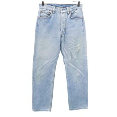 90er Made in USA Denimhose W30 blau Jeans Knopfleiste Herren Gebraucht