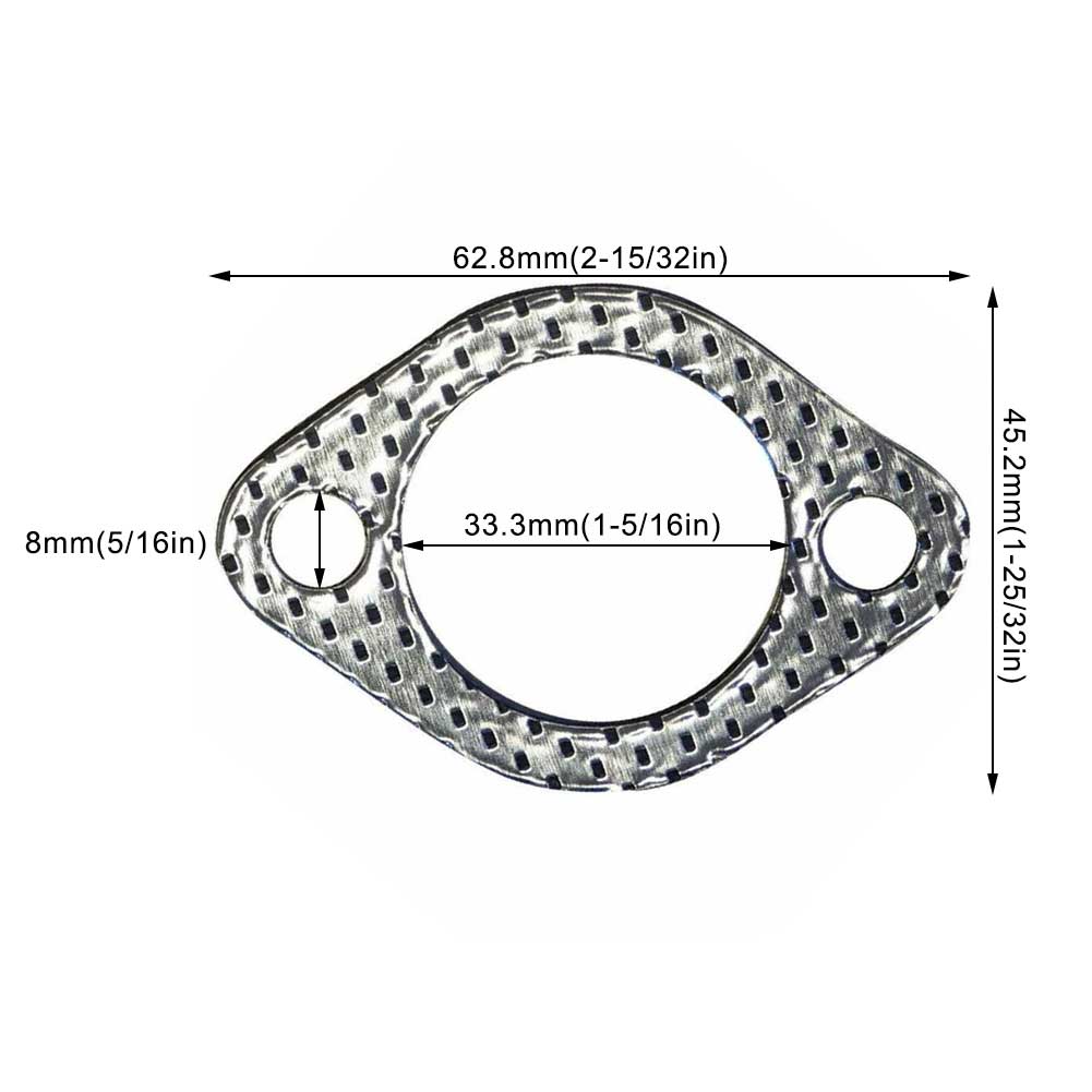 Replacement Exhaust Gasket for 8HP 10HP 12HP 15HP 18HP 20HP Vertical Horizontal Flat Head Engines 692236 272293 270971