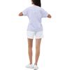 Skechers Moisture Wicking Quick Dry UV Resistant Sports Crew Neck Short Sleeve T-Shirt Women Tops Lavender P324W011-02N4