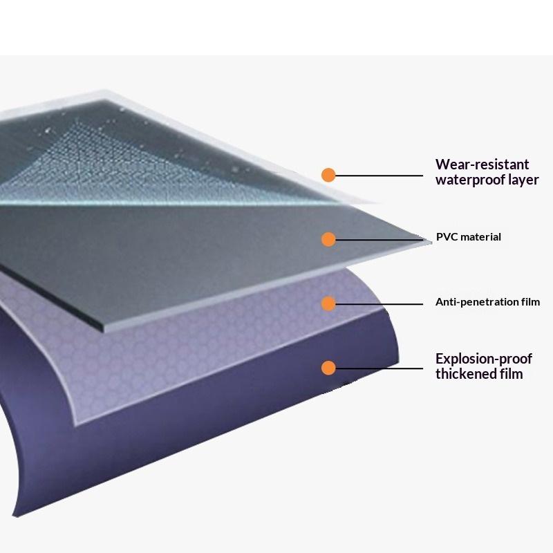 1Pcs Inflatable Air Mattress Air Bed, Quick Inflation Valve, Flocked Surface Thick Durable Portable Travel Camping Guest Bed