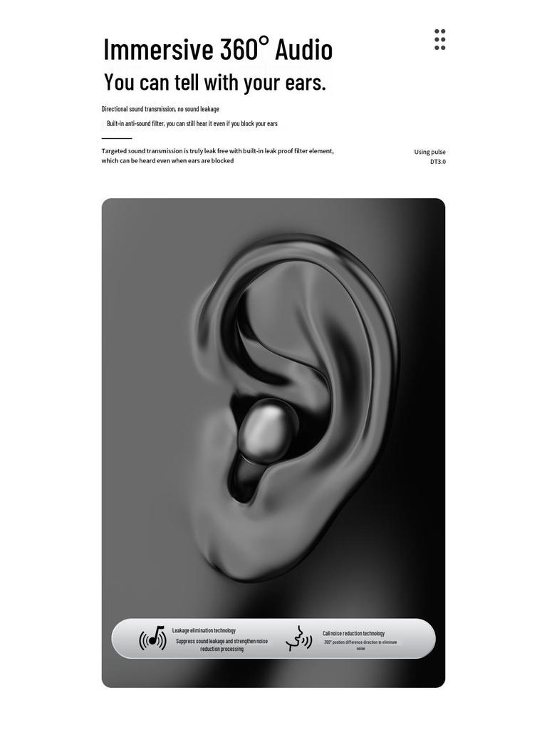 “Ultra-Mini Noise-Cancelling In-Ear Bluetooth Sleep Earbuds with Long Battery Life”