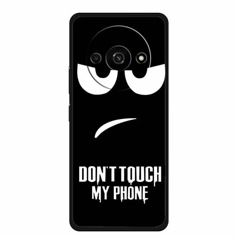 For Xiaomi Poco C61 Case Cool Animal Soft Silicone TPU Phone Case Back Cover for PocoC61 Shockproof Lovely Cat Protective Cover