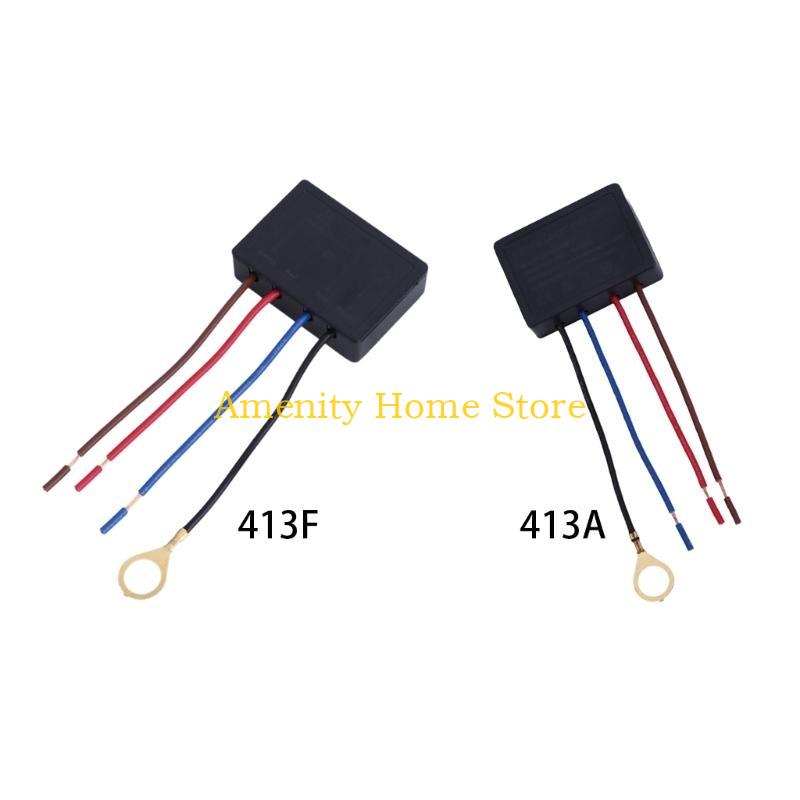 F26C User Friendly Touch Switches Plastic Switches 220V 3A Quick Fixing for Desk Lamp