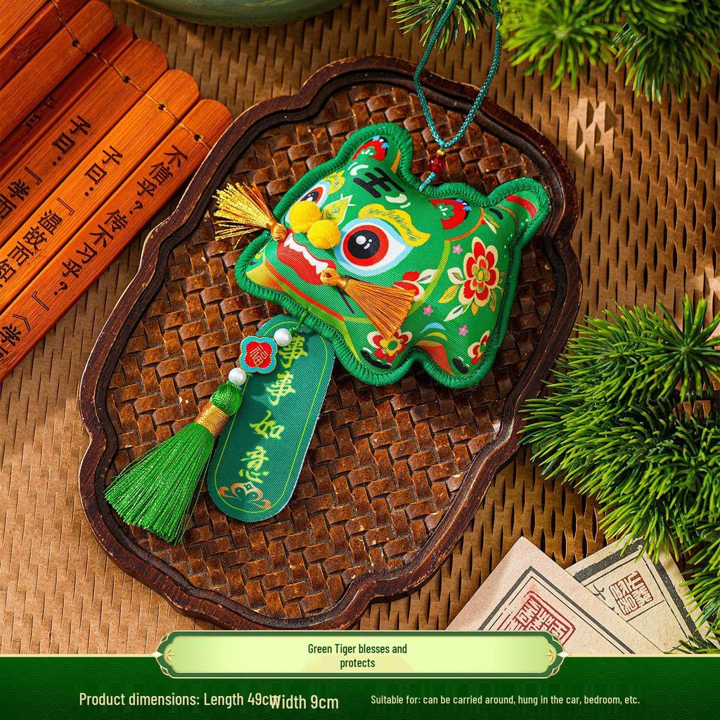 Dragon Boat Festival Tiger Mugwort Sachet - Children's Hanging Mosquito Repellent Pendant