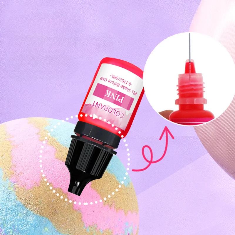 20 Colors 5ml Candle Pigment Color Concentrates Handmade DIY Soap Pigment Soy Wax Paraffin Wax Dye Candle Soap Dyeing