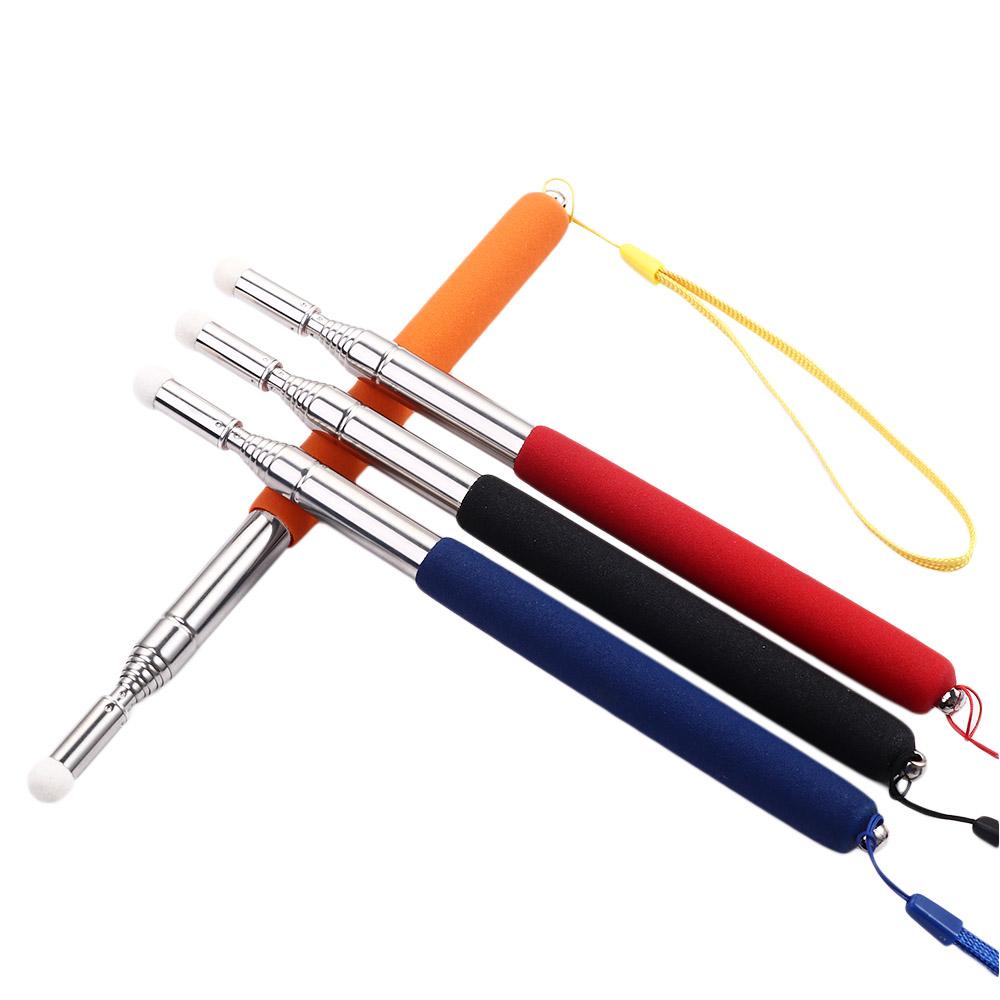 Durable Stainless Steel Extendable Telescopic Classroom Pointer Pen For Teaching Hand Pointer Presenter Pointing