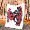 Crusader Flannel Blanket Soft Warm All-Season Throw, Design for Camping, Car Travel, Hiking Sofa, Bed, Office Perfect Gift for Parties