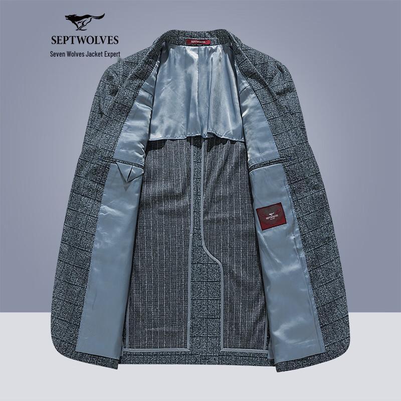 Septwolves Men s Casual Business Suit Jacket XL