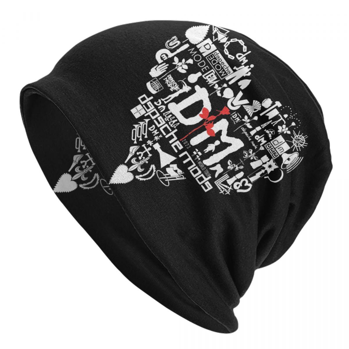 

Custom Depeche Cool Mode Electronic Rock Beanie Cap Unisex Winter Warm Bonnet Femme Knit Hats Outdoor Skullies Beanies Caps Beanies Hat