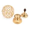 Akhand Diya Diyas dekoracyjna mosiężna kryształowa lampa naftowa, przedmiot dekoracji Diwali, prezenty Diwali, wystrój domu, lampa Puja, podgrzewacz