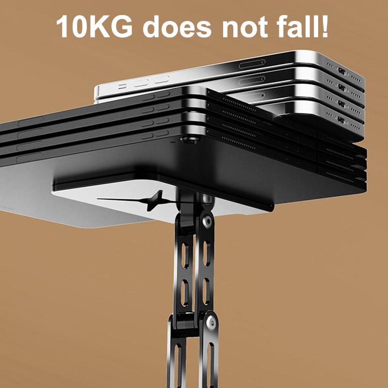 360 Rotation Aluminium Alloy Foldable Desktop Phone Stand Desk Lazy Tablet Holder Support Mount For Iphone Ipad Xiaomi Samsung