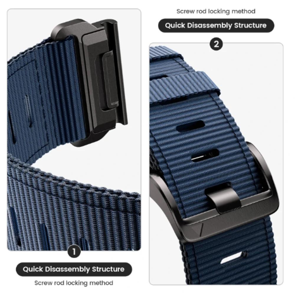 Nylon 26/22mm Strap for Garmin Fenix 8 Pro 7X 7 6X 6 5plus/Forerunner 970 965 Quickfit Watch Band Instinct 3/Epix Pro Bracelets