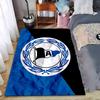 Blue and Black Flag Pattern Suitable As a Non-slip Mat for the Living Room or Bedroom Sofa