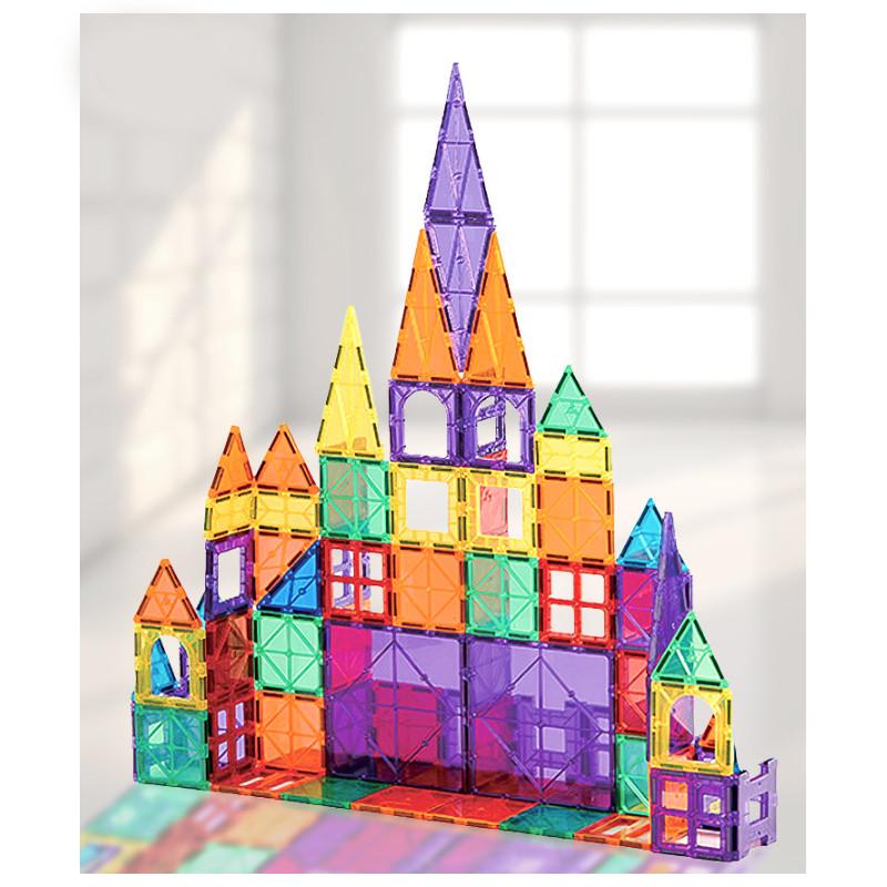 Building Blocks Magnetic Stem Learning Toy 2d 3d Children Toy Gift Creativity