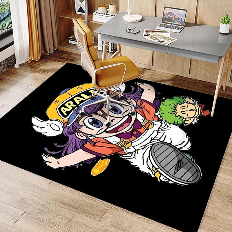 Arale Norimaki Printed Absorbent Washable Carpet, Non-Slip Bathroom Mats, Kitchen Rugs, Yoga Mat,Living Room Entrance, Camping Picnic Rugs