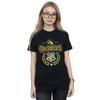 HARRY POTTER Womens/Ladies Quidditch Crest Cotton Boyfriend T-Shirt