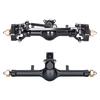 CNC Aluminum Alloy Front or Front Rear Axles Maximum Steering Angle 50° Wider +4MM for 1/24 Axial SCX24 C10 JLU Gladiator Bronco