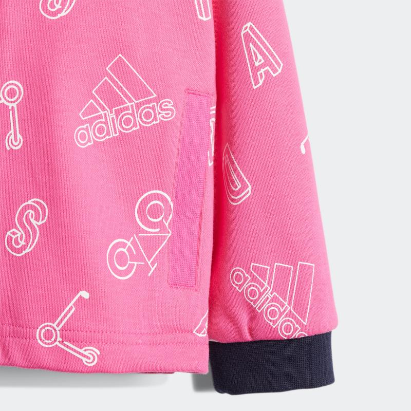 adidas Casual Sportswear Pink Infant And Toddler H38370