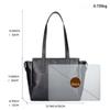 Fashion Leather Women Handbag Large Capacity Casual Tote Head Layer Cowhide Shoulder Bag
