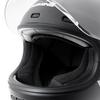 Komine Motorcycle HK-190 Neo Retro Full Face Helmet Basalt Gray XL