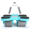 Automatic Rebound Ab Roller: New Four-Wheel Model for Home Belly Slimming & Abs Toning Fitness