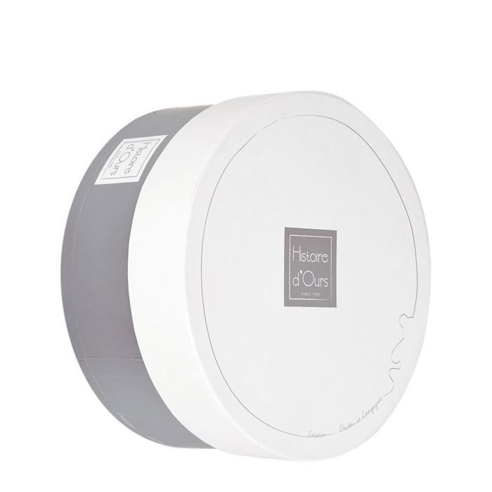 Histoire d'Ours - Les Z'Animoos Lapin Marius, Gris Taille 30 cm