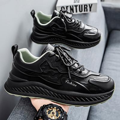 Casual Sports Shoes For Men Spring And Autumn Round-Toed Low-Top High-Quality Versatile And Fashionable Running Shoes
