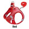 Reflective Pet Harness Dogs Strap with Leash Adjustable Harness Vest Breathable Collars for Chihuahua Small Large Dogs
