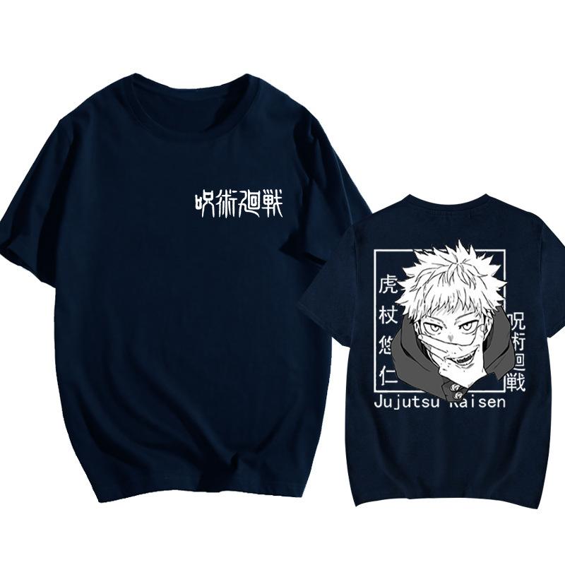 Yuta Okkotsu Jujutsu Kaisen Anime Trendy Tshirt Cotton Graphic Tee Unisex Unisex Summer Streetwear