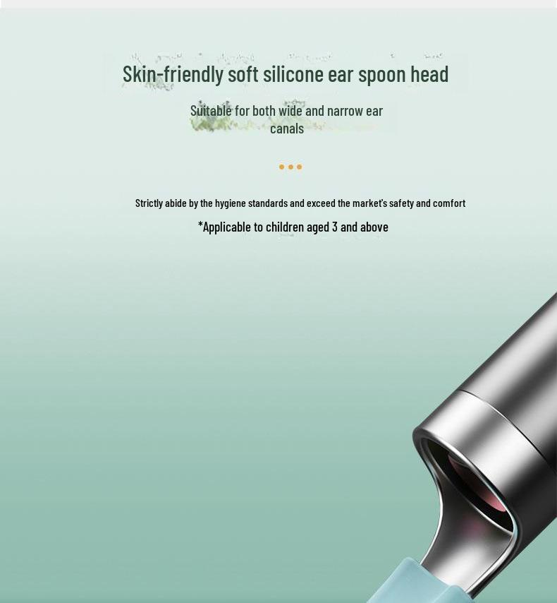 Wireless HD WiFi Smart Ear Cleaning Tool with Visual Spoon