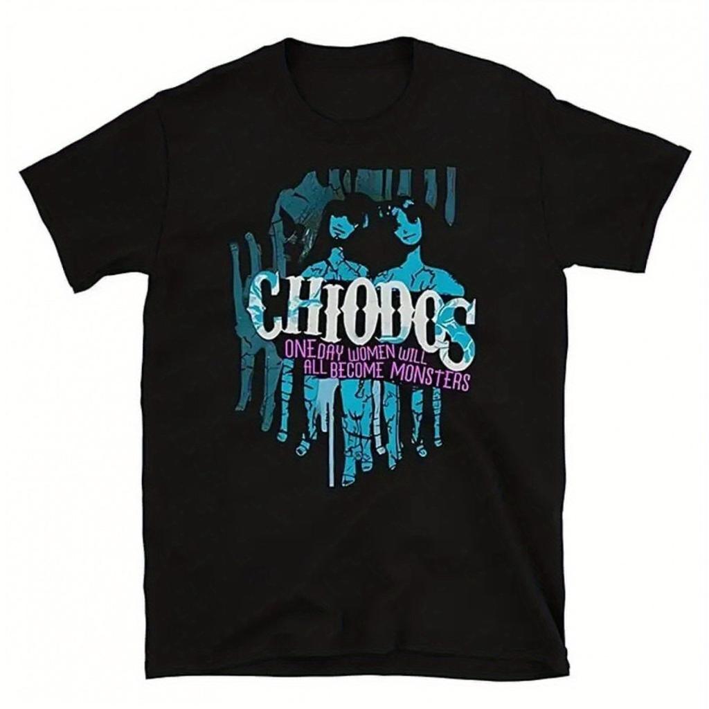 New Chiodos One Day We Become Monsters Gift For Fans Unisex S Shirt Cotton Short Sleeve Round Neck T-Shirt