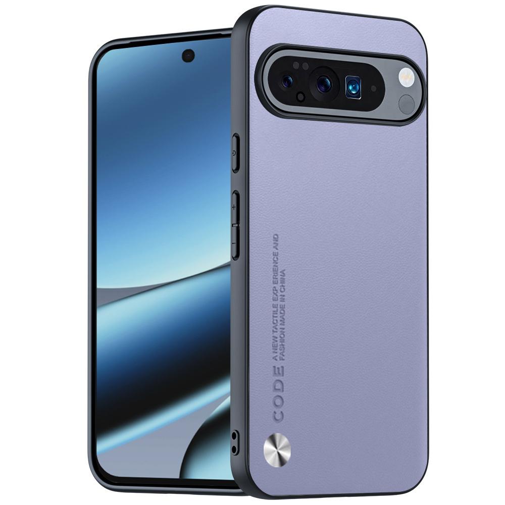 Kožené pouzdro pro Google Pixel 10 Pro XL Pouzdro Luxusní Vláknová Textura PU-Kůže Ochranný Kryt Capa pro Google Pixel 10 Pro Kryt