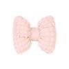 Bubble Velvet Bowknot Car Headrest Fashion Style Waist Cushion Automotive Interior Four Season Universal PP Cotton Pillow Removable and Washable