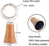 Solar Wine Bottle Led String Fairy Light Lamp Garland Wedding Holiday Christmas Cork 1m 1.5m 2m Wire Lights Party Decoration