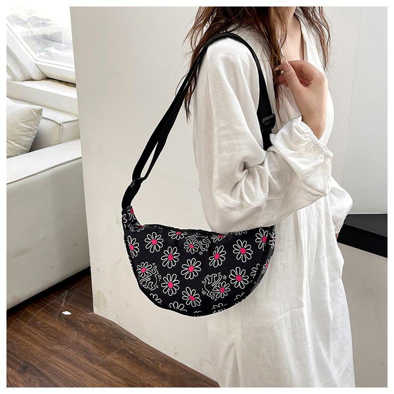 Женская сумка-портфель с принтом на молнии — фото 9