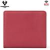 Humerpaul Ladies Clutch First Layer Cowhide Wallet Thin Wallet Large Capacity Coin Bag with Photo Window Coin Purse