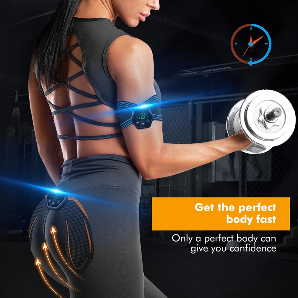 Abdominal Health Device Lazy Person Patch Vibration Massage Hip Muscle Massage Patch Alleviates Fatigue for Men and Women