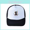 Tung Tung Tung Sahur Summer Baseball Cap Wide Brim Adjustable Acrylic Hat Mesh