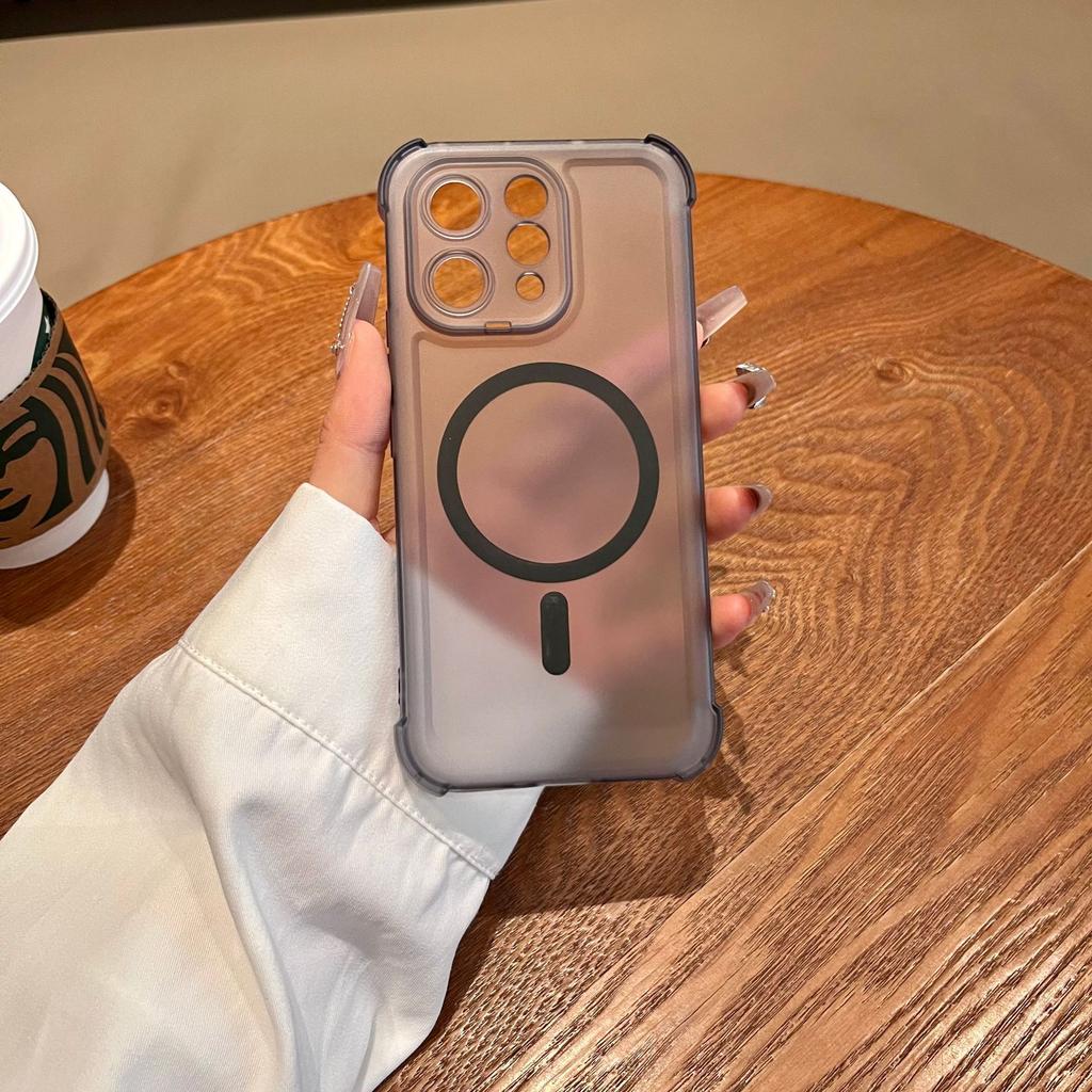 X300 Suitable for VIVO S50 Four Corners Ice Mist Magnetic S30 Mobile Phone Case X200Ultra Anti-drop X100 Protective Case