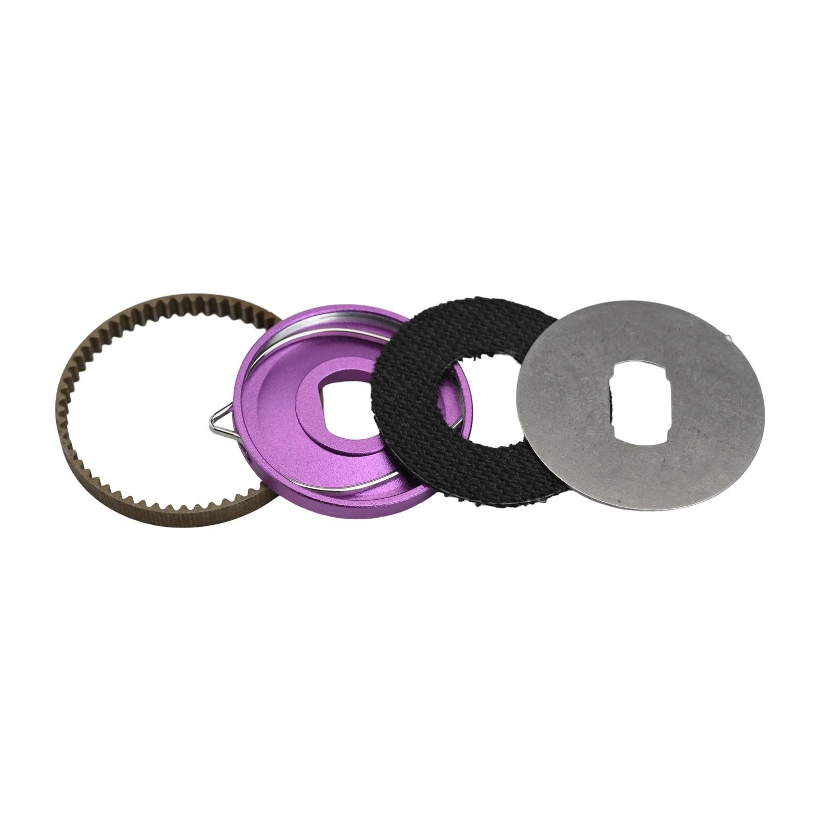 Kit de reparare sistem frână mulinetă de pescuit Daiwa cu șaibe și clichet Aluminum alloy black